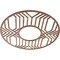 Ekena Millwork Empire Wood Fretwork Pierced Ceiling Medallion, Walnut, 26"OD x 9 1/2"ID x 3/8"T CMWP26X26X0375EPWA - alternate 4